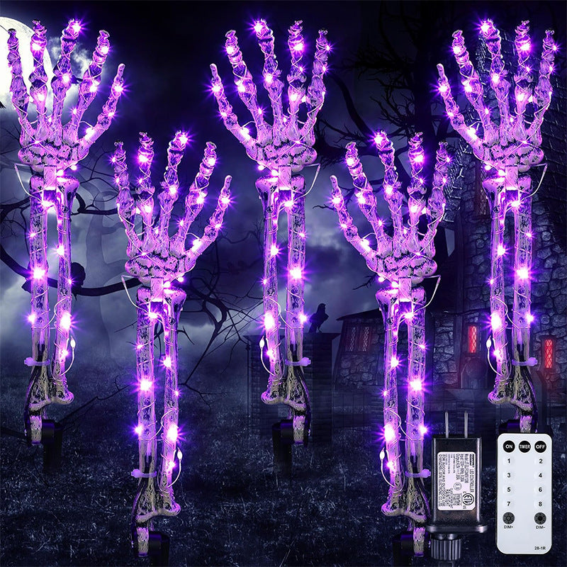 for Halloween Skeletons Decor Yard Patio Lawn Garden Skeleton Props Spooky Party Decoration