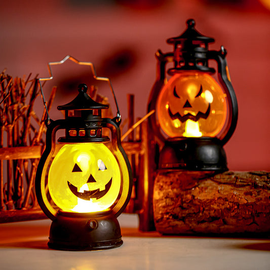 Halloween decorations decorations mini pumpkin lanterns  trick-or-treaters ghost