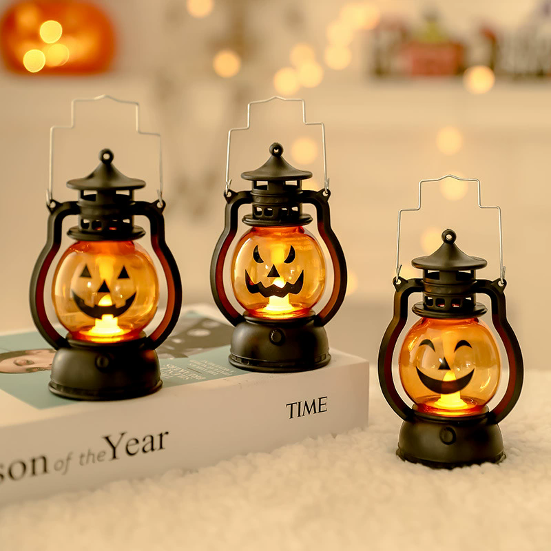 Halloween decorations decorations mini pumpkin lanterns  trick-or-treaters ghost