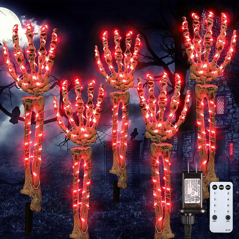 for Halloween Skeletons Decor Yard Patio Lawn Garden Skeleton Props Spooky Party Decoration