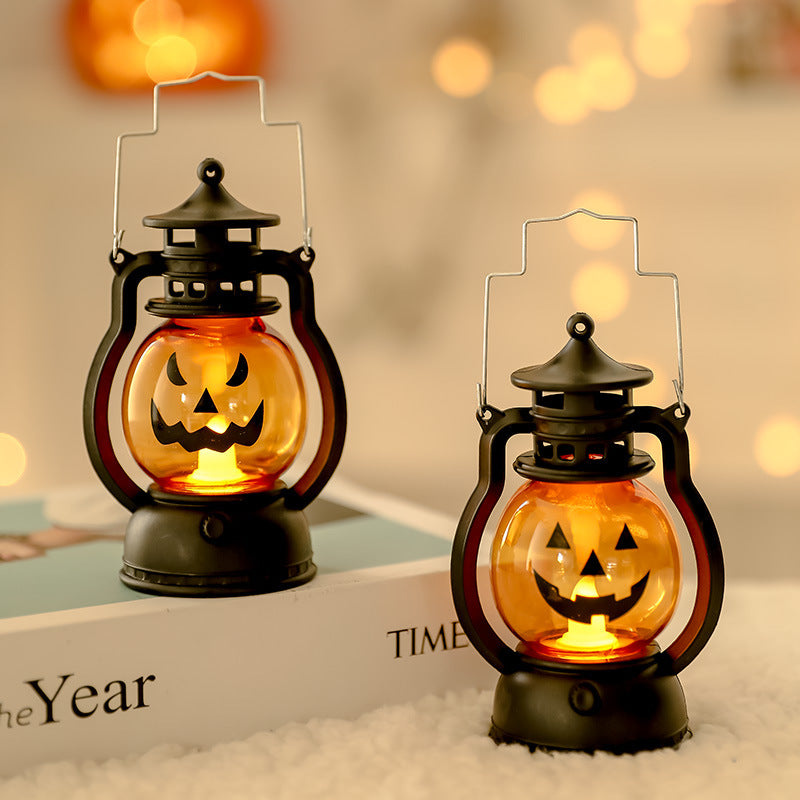 Halloween decorations decorations mini pumpkin lanterns  trick-or-treaters ghost