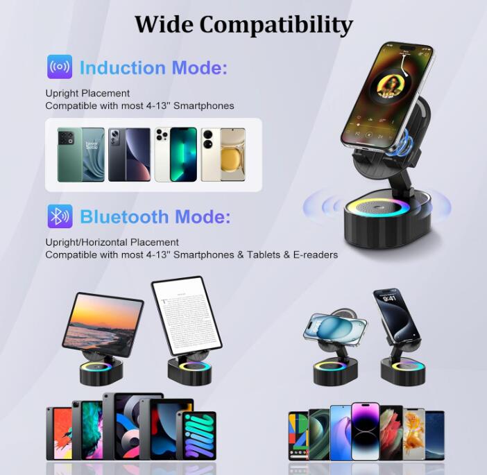 Mobile phone charging stand