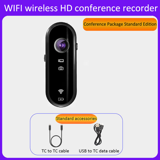 Mini body waterproof action camera 256GB black high-definition 1080p wide-angle wi-fi streaming wearable, using 10x CMOS for motion recording