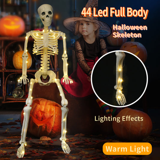 for Halloween Skeletons Decor Yard Patio Lawn Garden Skeleton Props Spooky Party Decoration